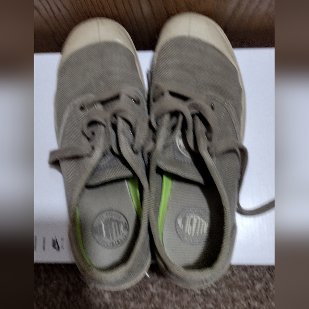 Palladium Military Canvas Low Top Women's Shoes Size 8 - Picture 5 of 9